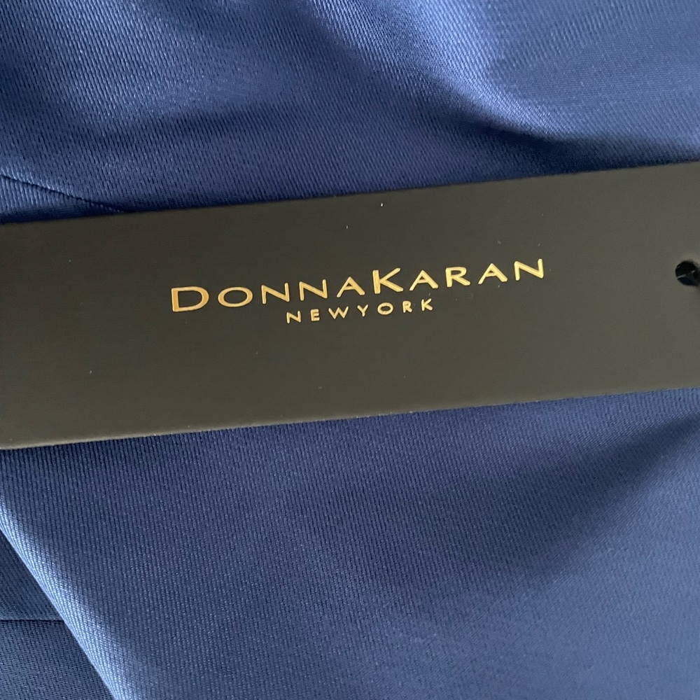 Donna Karan Navy Maxi Dress - Picture 2 of 6